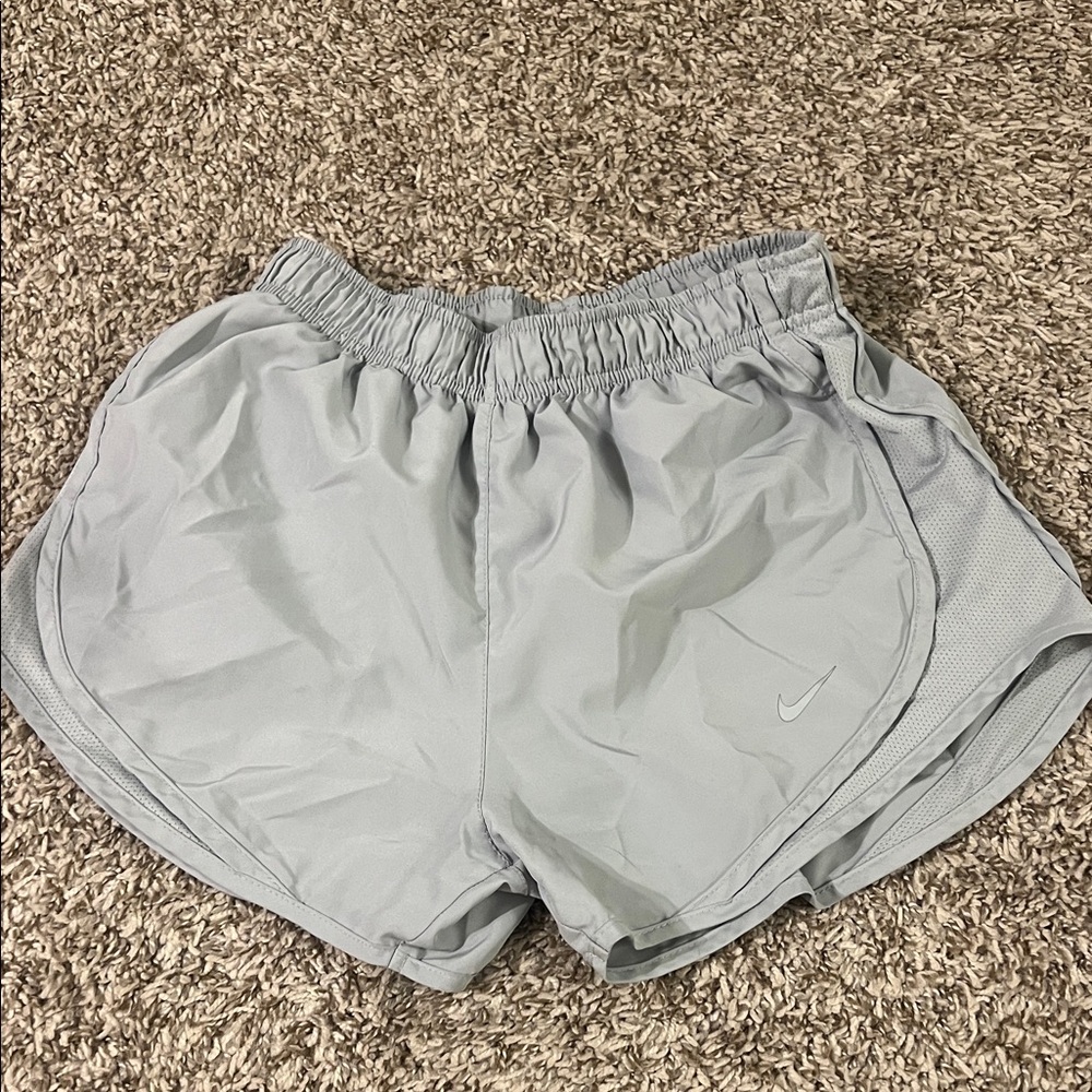 Nike Women's Light Gray Athletic Shorts